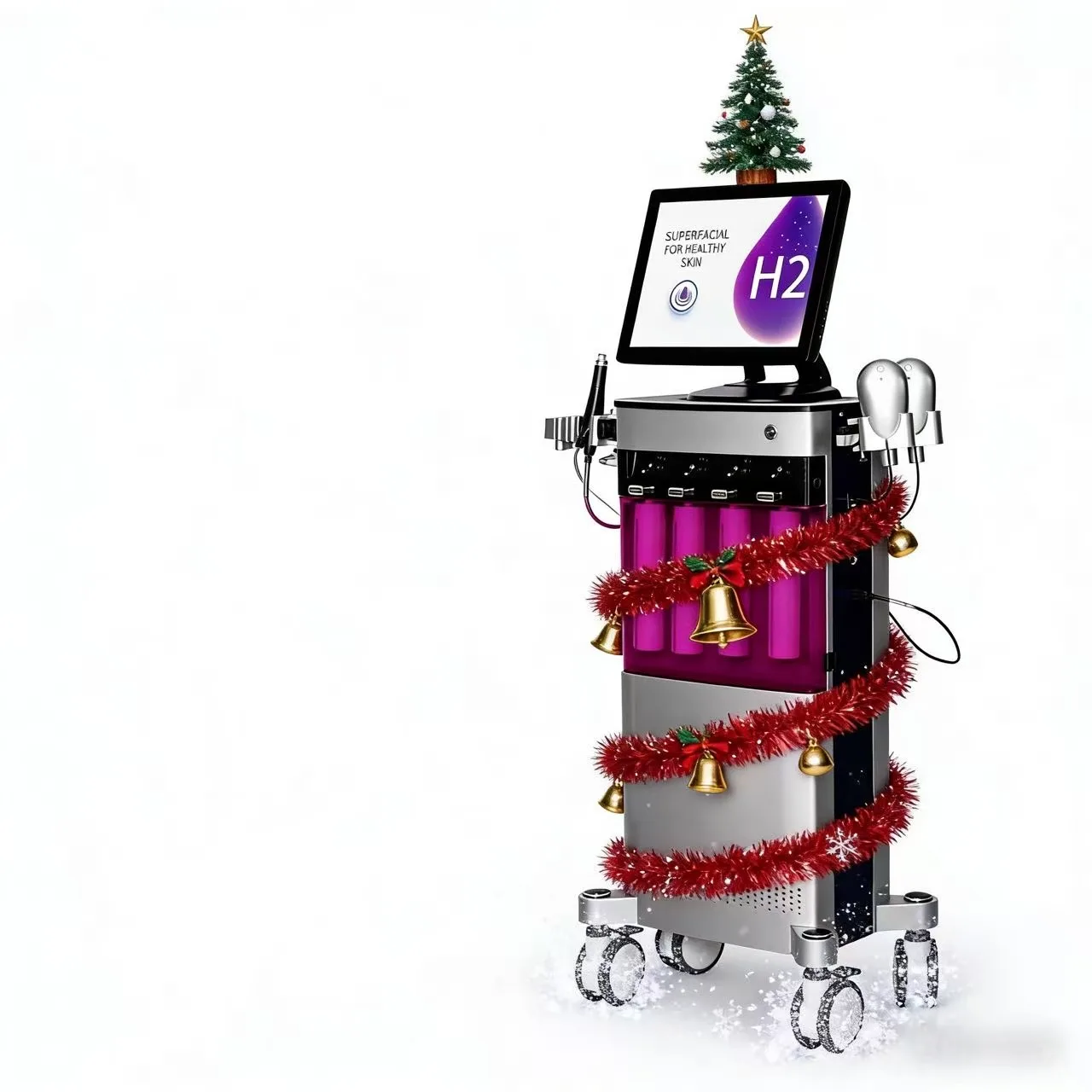 New Hydra Oxygen Facial Multifunction Skin Care Machine: Facial Cleaning, Rejuvenation, Blackhead Removal & Face Lifting