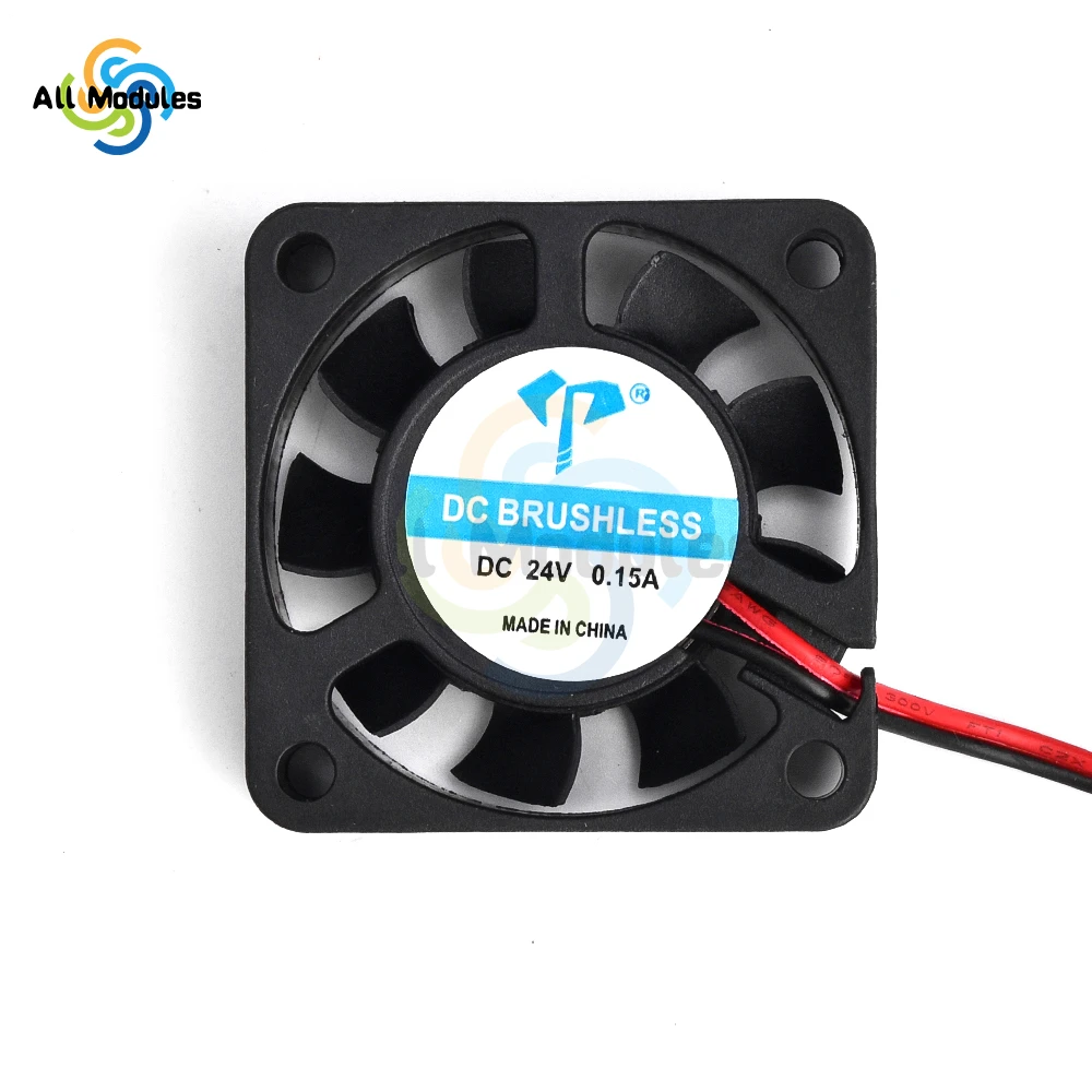 Cooling Fan DC4010 5V 12V 24V Cooling Turbo Fan Brushless 3D Printer Parts 2Pin For Extruder DC Cooler Blower Plastic Fans