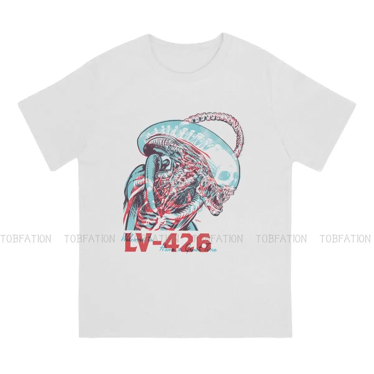 Aliens Original TShirts Welcome To LV-426 Print Men's T Shirt Funny Clothing Size S-6XL