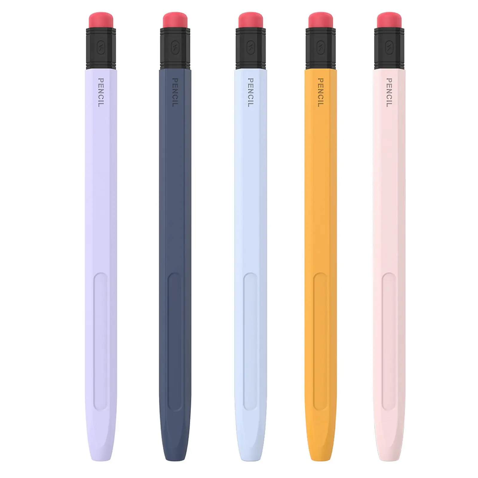 For Apple Pencil 2 Case For IPad Tablet Pen Stylus Protective Sleeve Cover Pencil 2 Silicone Cases Pen Accessories Silicone Case