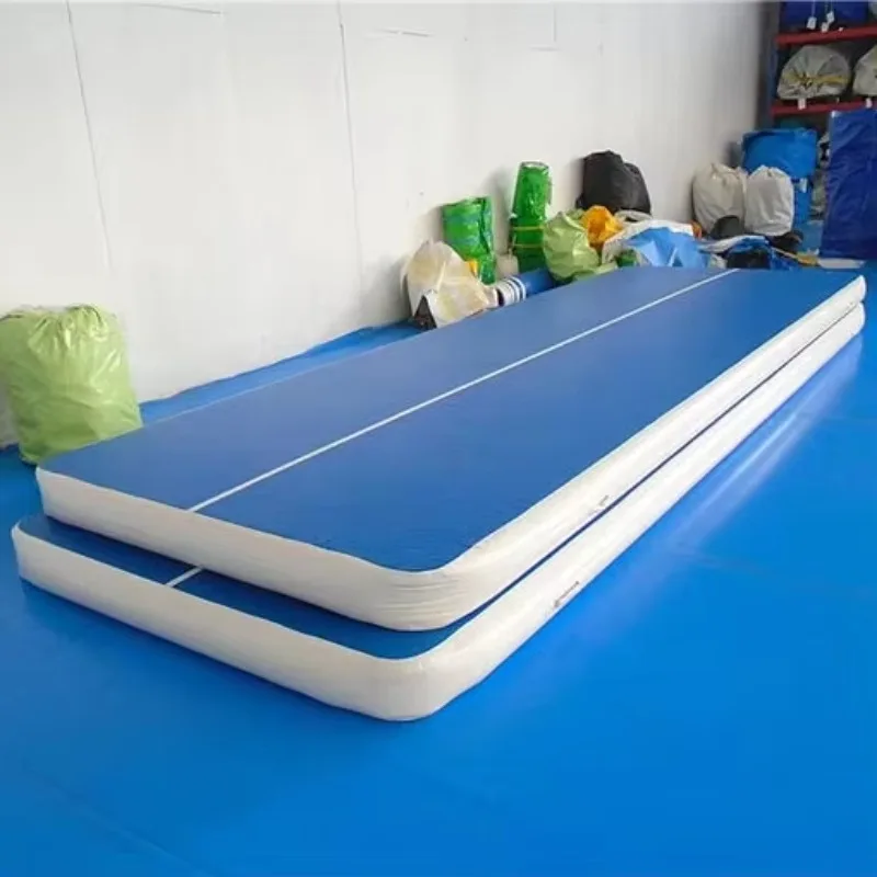 

6m X 2m Air Track Tumbling Mat, Gymnastics Exercise Air Track, Inflatable Design for Home & Gym Training, Durable & Easy