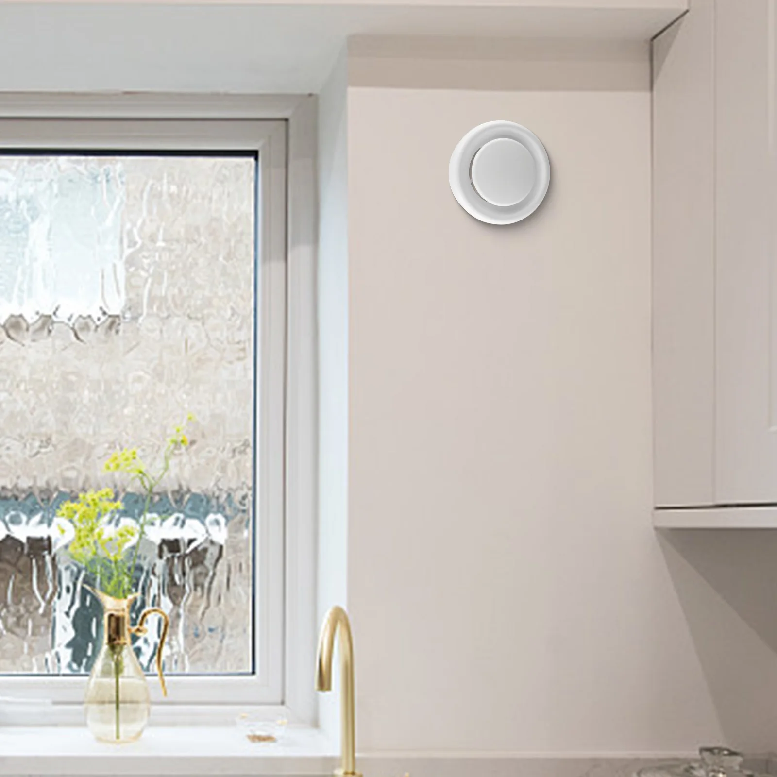 Ceiling Vent 100/150MM with Adjustable Air Volume Feature Designed for Enhanced Indoor for exhaust in Kitchens and Bathrooms