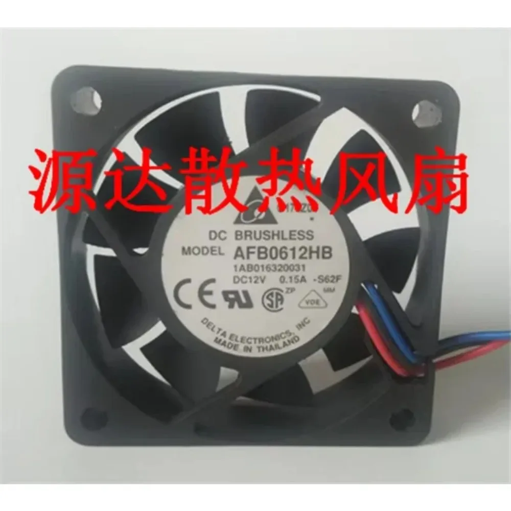 

Вентилятор охлаждения Delta Electronics AFB0612HB S62F DC 12V 0.15A 60x60x15мм, 3-проводной