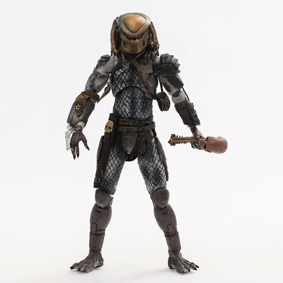 NECA Predator 2 1990ภาพยนตร์ Ultimate Elder Action Figure Predator ของเล่นสำหรับสะสม Figurine