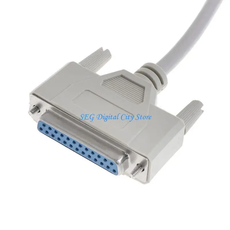 U75B 25Pin DB25 Parallel Male to Female LPT Printer DB25 M-M Cable 1.5M/2.8M Computer Cable Printer Extending Cable 25 Pin