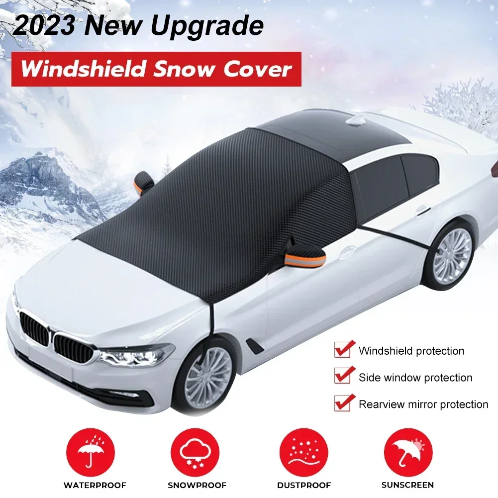 

Windshield Sunshades Magnetic Car Front Windscreen Cover Automobile Sunshade Snow Sun Shade Waterproof Exterior Covers