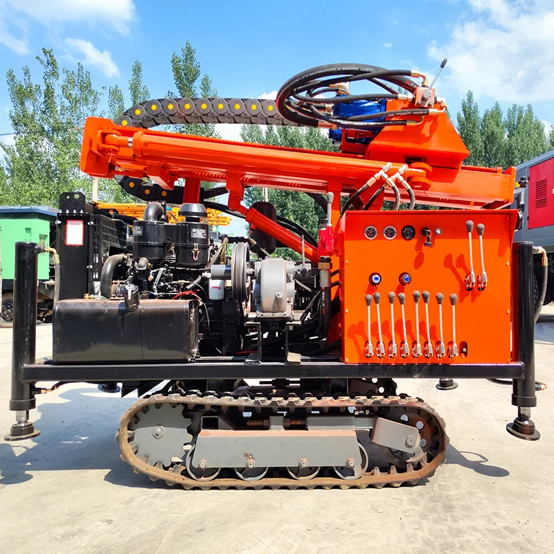 맞춤형 200m/300m 시추 장비 크롤러/휠형 수원 시추 장비 공장 직판