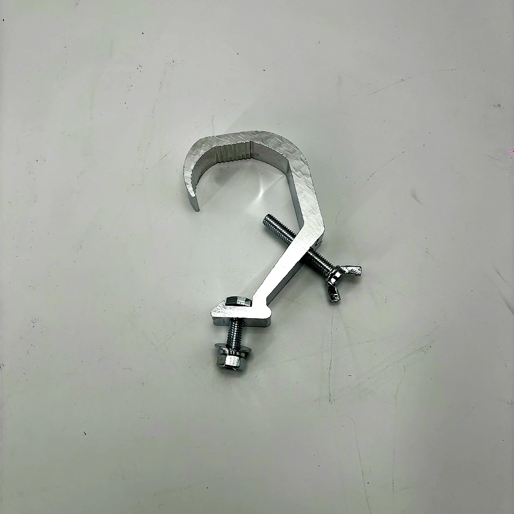 10Pcs/Lot 6061‑T6 Forged Aluminum Stage Light Hook 30‑50mm Truss Clamp 30KG Load for PAR Moving Head DJ Club Stage Lighting