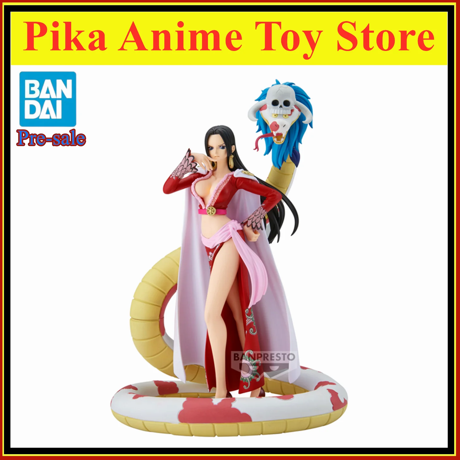 

Original BANPRESTO DXF EXTRA＋One Piece Boa Hancock Anime Figure Toys BANDAI Action Figurine PVC Model Collector Gift