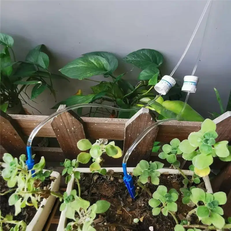 5.2L/6.5L Automatic Plant Watering Bag, Drip Flow Control Irrigation Device for Travel and Lazy Gardening