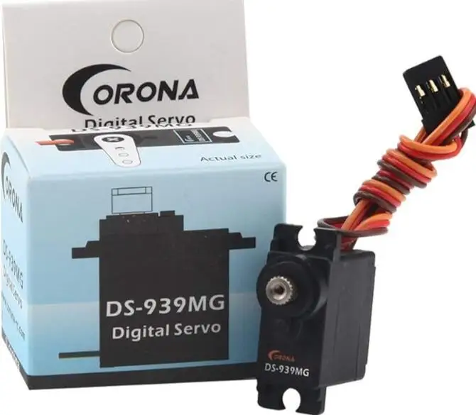 Corona CS939MG DS939MG ds-939mg 939 Digital Metall Servo 0,13sec 2,7kg 12,5g for RC T-REX 450 Heli Car truck