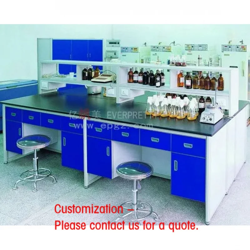 custom.High Quality School Laboratory Furniture Equipment Physics Table Classroom Lab Furniture Workbench