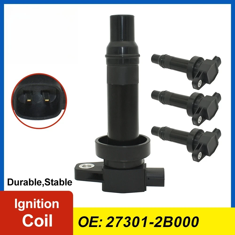 

27301-2B000 Ignition Coil 1/4pcs for Hyundai i20 i30 Kia Cee'D Cerato Soul 1.4L 1.6L 273012B000 Car Accessories