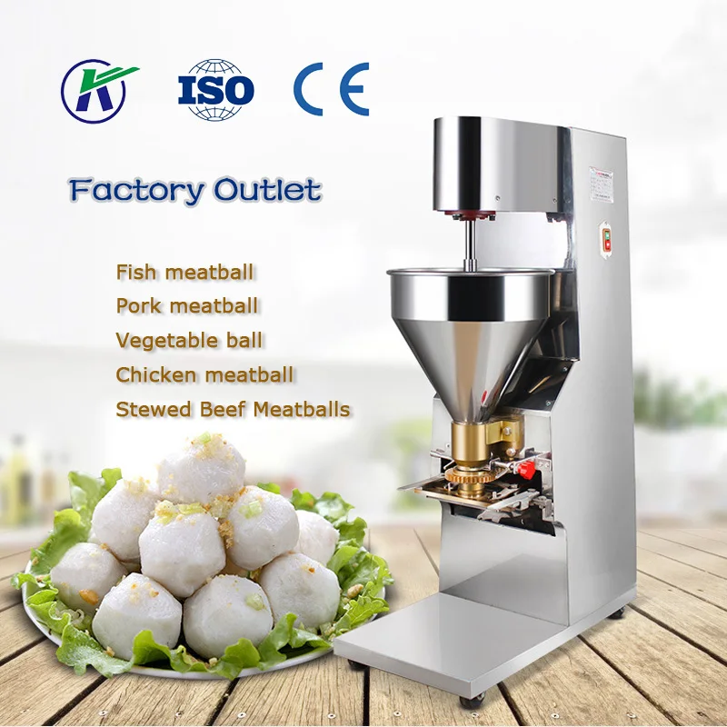 High Quality Fully Automatic Meatball & Fishball Making Machine Hot-Selling Vegetables Meatball Machine For Food Processing