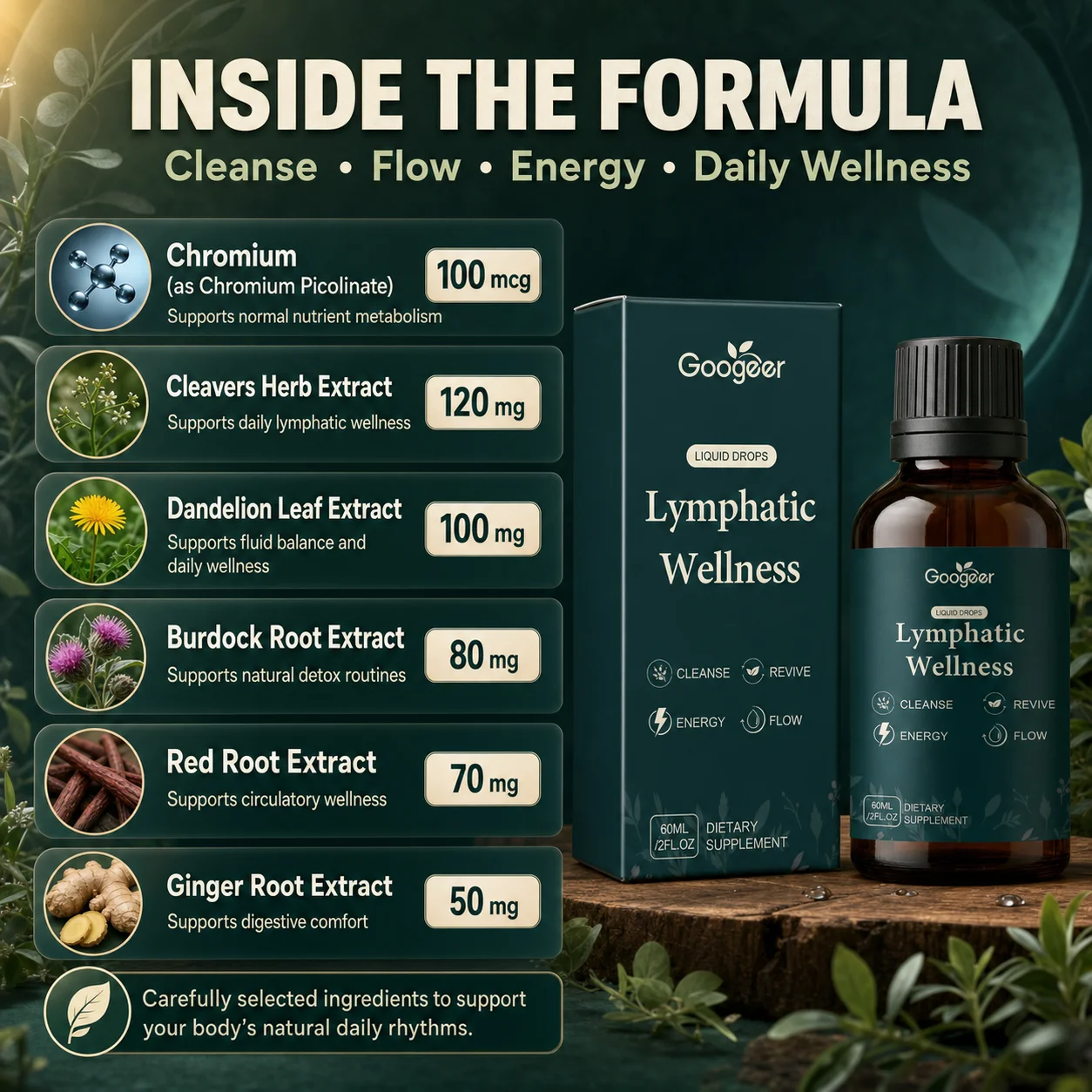 Googeer Lenfatik Sağlık Sıvı D - Herbal Wellness Liquid incelemesi ve fiyatı
