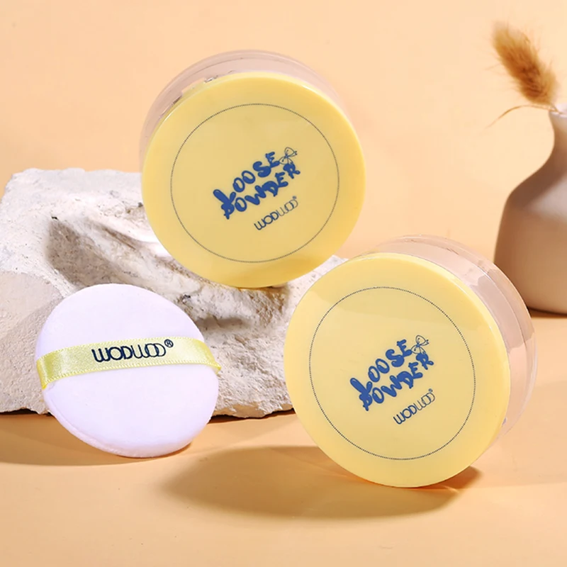 

Face Loose Powder Mineral 2 Colors Waterproof Setting Makeup Matte Finish Oil-control Smooth Contour Powder Women's Cosmetics