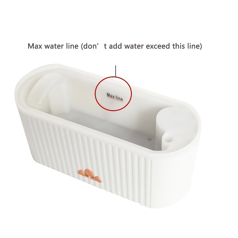 8.45Oz Mesin Aromaterapi Pelembap Api Simulasi 7 Warna Tetesan Air, Desain Asap Mensimulasikan Bentuk Api, Dapat Menambahkan Esensial