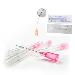 Micro Blunt Tip Cannula High Toughness Disposable Hypodermic Filler Needle Plain Ends Notched Endo Needle Tip Syringe