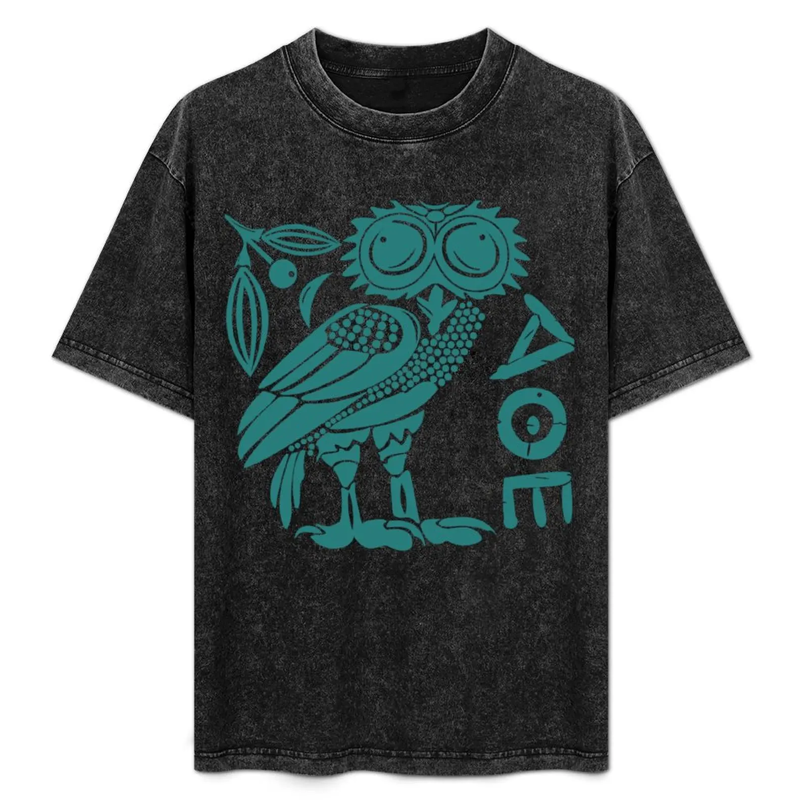 

Athena Owl T-Shirt Soft Anti-Shrink Cotton Tee