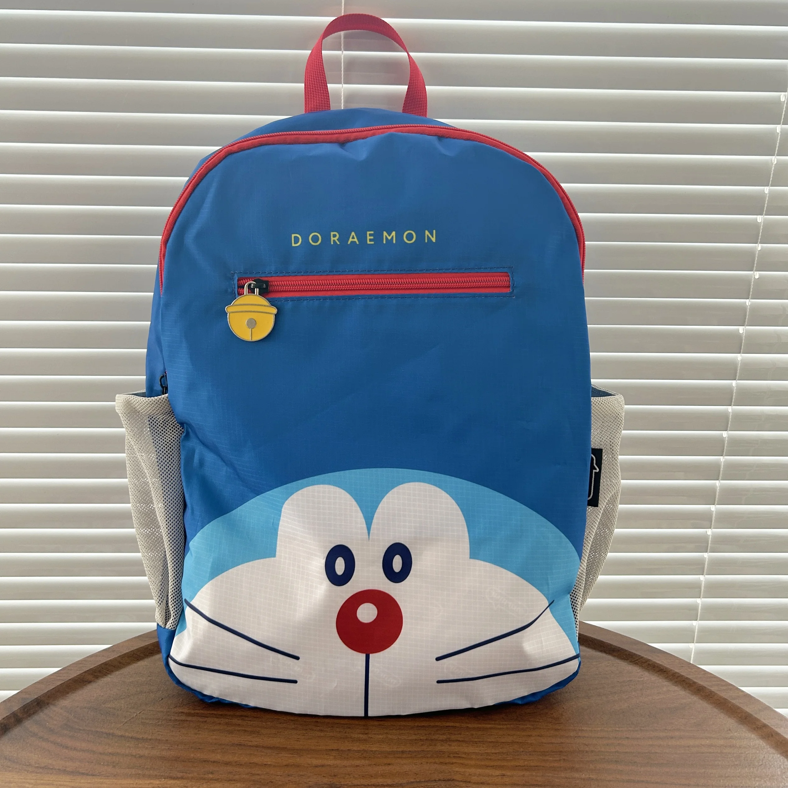 

Cartoon Doraemon Scoolbag Multifunctional Foldable Backpack With Large Capacity Student Class Schoolbag Commuting Sports Bag