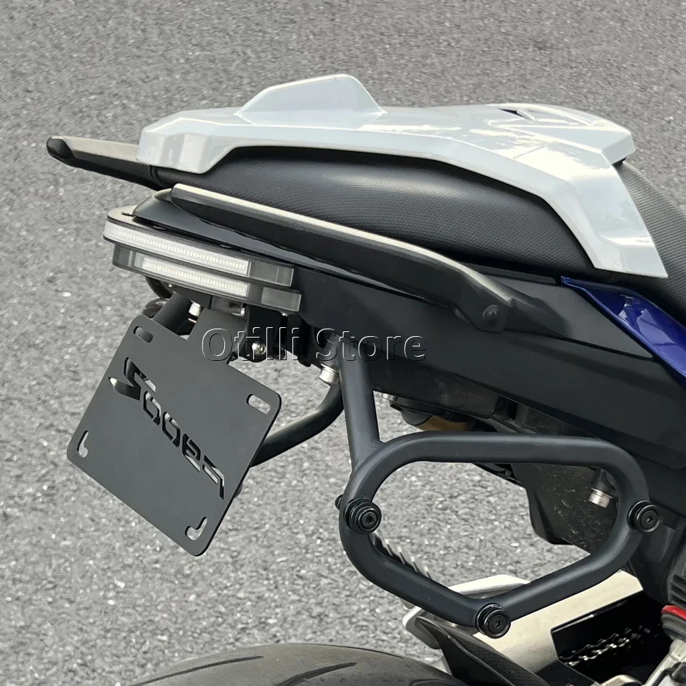 

LED Tail Tidy Fender Eliminator Motorcycle License Plate Holder Number Plate Light For BMW F900R F900XR F 900 R XR Turn Signal