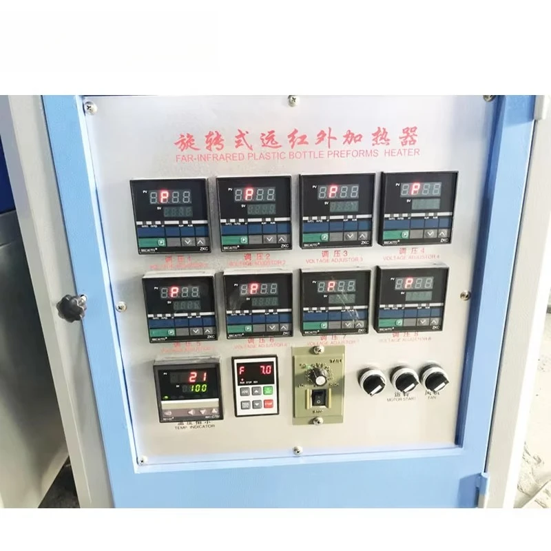 High Quality 4 Cavity Semi Automatic PET Blow Molding Machine Industrial Plastic Bottle Making Equipment Factory Customized