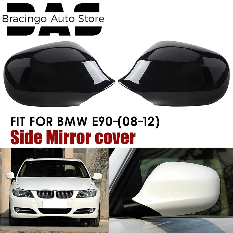 

Fit For BMW 3 Series E90 E91 LCI 2009-2012 Car Wing Side Mirror Cover Trim Rearview Mirror Decor Caps Modified Replacement Parts