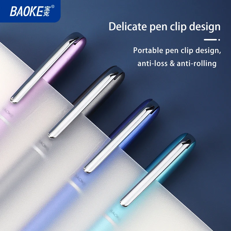 BAOKE PM179 Luxury Metal Fountain Pen Gift Set F Tip