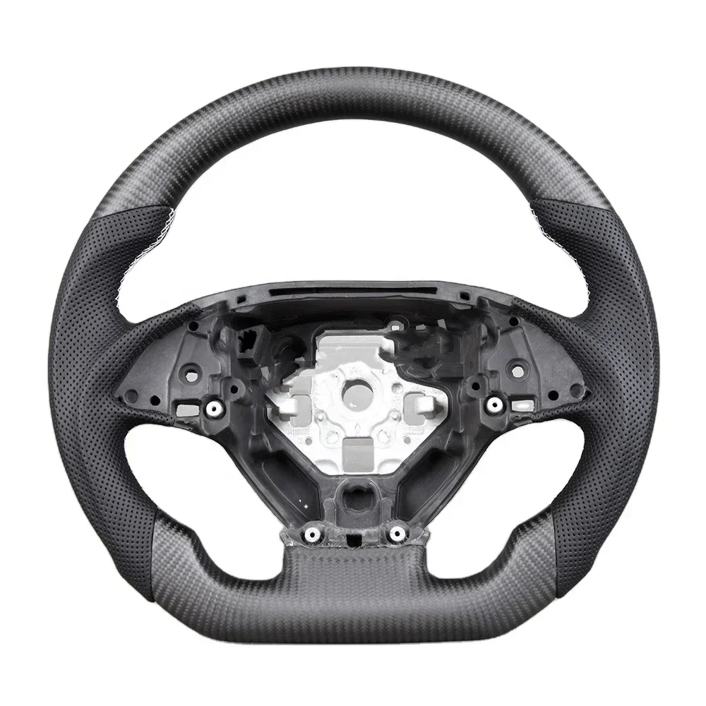 

A LED Flash Display Carbon Fiber Car Steering Wheel For Chevrolet Camaro 2014-2018 Corvette C7 Chevy ss