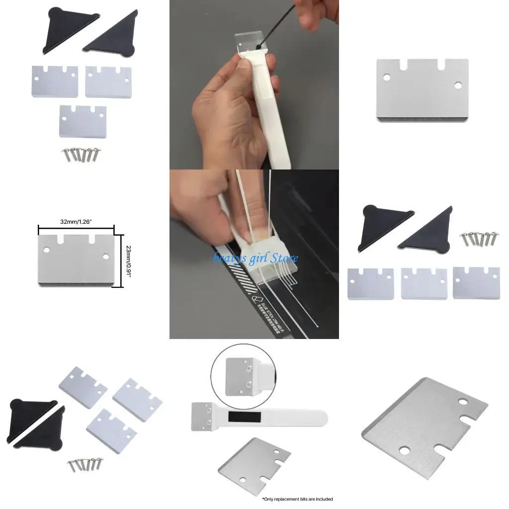 

C7AB 3D Printers Cooktop Replacement Cutter for Bambu Lab Cooktop Scrapers Long Use