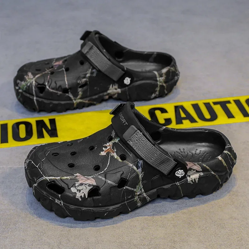 

ELUVA 2021, новые мужские сандалии, пляжная обувь для воды, нескользящие удобные легкие уличные сандалии, летние прогулочные тапочки для мужчин