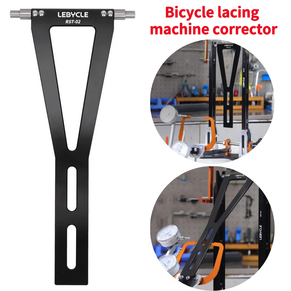 Cycling Bike Centering Gauge Aluminum Alloy Bicycle Ring Adjusting Table Calibration Corrector Cycling Accessories Repair Tools