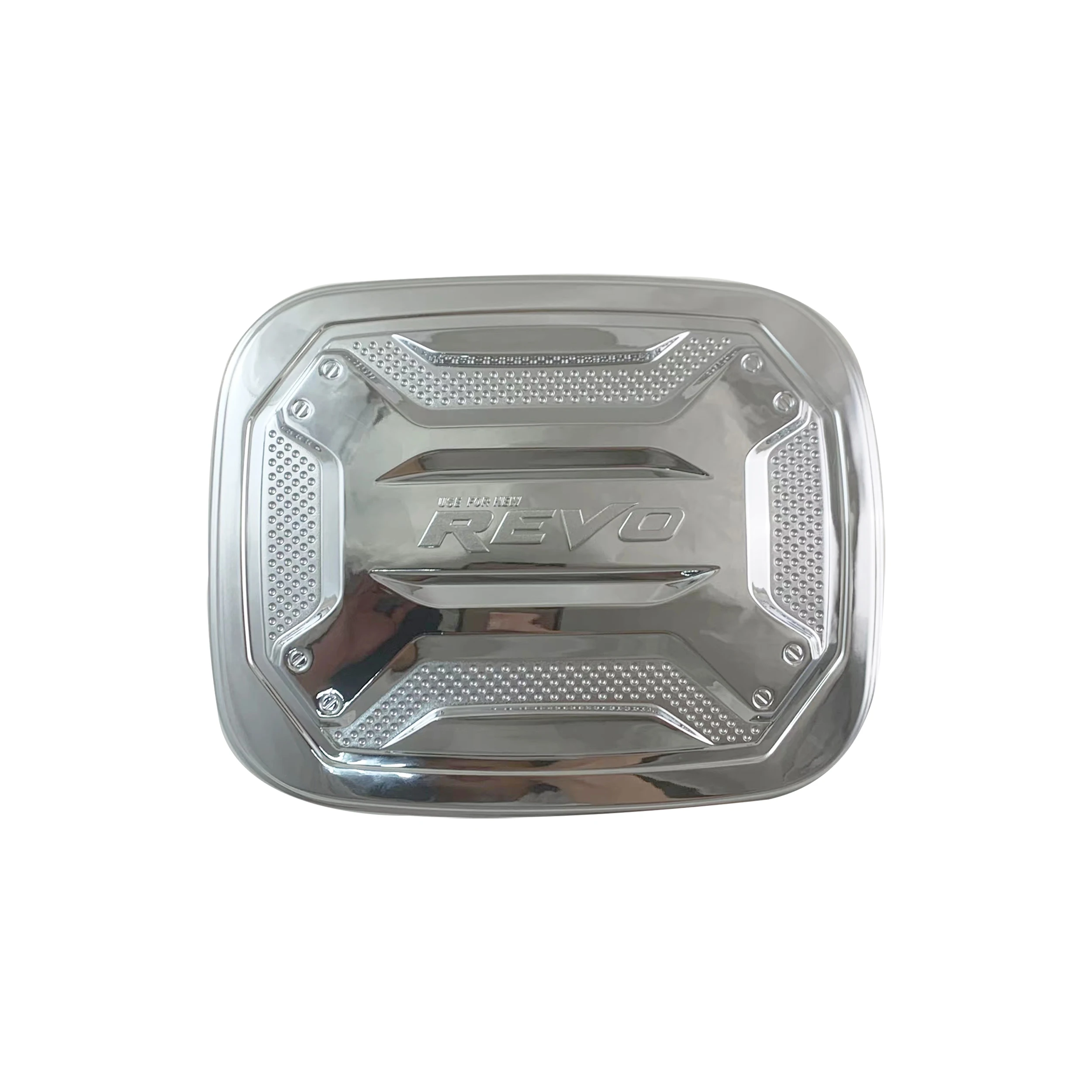 New Style Car Black Accessories Plated Fuel Tank Cover Trim Paste 2020 2021 2022 2023 For TOYOTA Hilux Revo Chrome Covers - Image 6