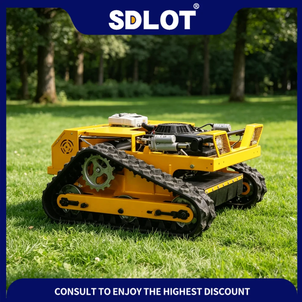 Remote Control Lawn Mower Professional High Efficiency All Terrain Efficient Work Powerful Output Stable Operation