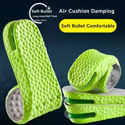 1Pair Height Increase Insole for Feet Comfort Plantar Fasciitis Shoes Insoles Men Women Sports Air Shock Absorbing Shoe Pads