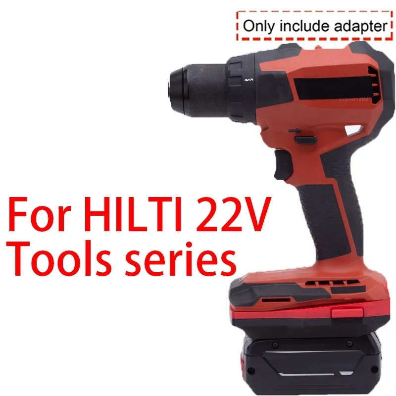 Imagem -04 - Adaptador para Hilti Bateria Li-ion 18v Acessórios para Ferramentas Elétricas Ferramentas Converte para Bosch 22v B22 Cpc