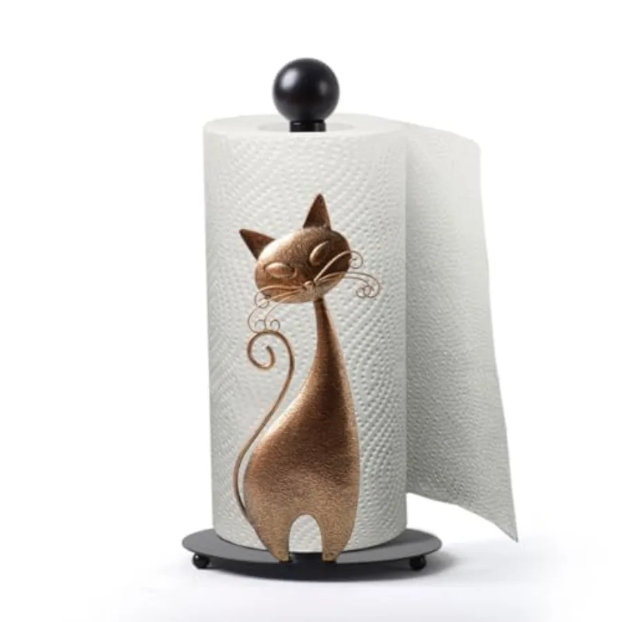

Paper Towel Holder Countertop, Paper Tower Roll Holder, Toilet Paper Dispenser, Paper Towel Stand with Weighted Base for Kitche
