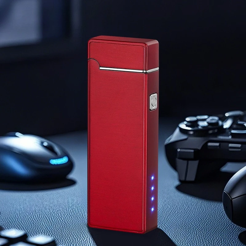 Dual Arc USB Rechargeable Windproof Lighter, High-end Creative and Personalized Windproof Smart Cigarette Lighter