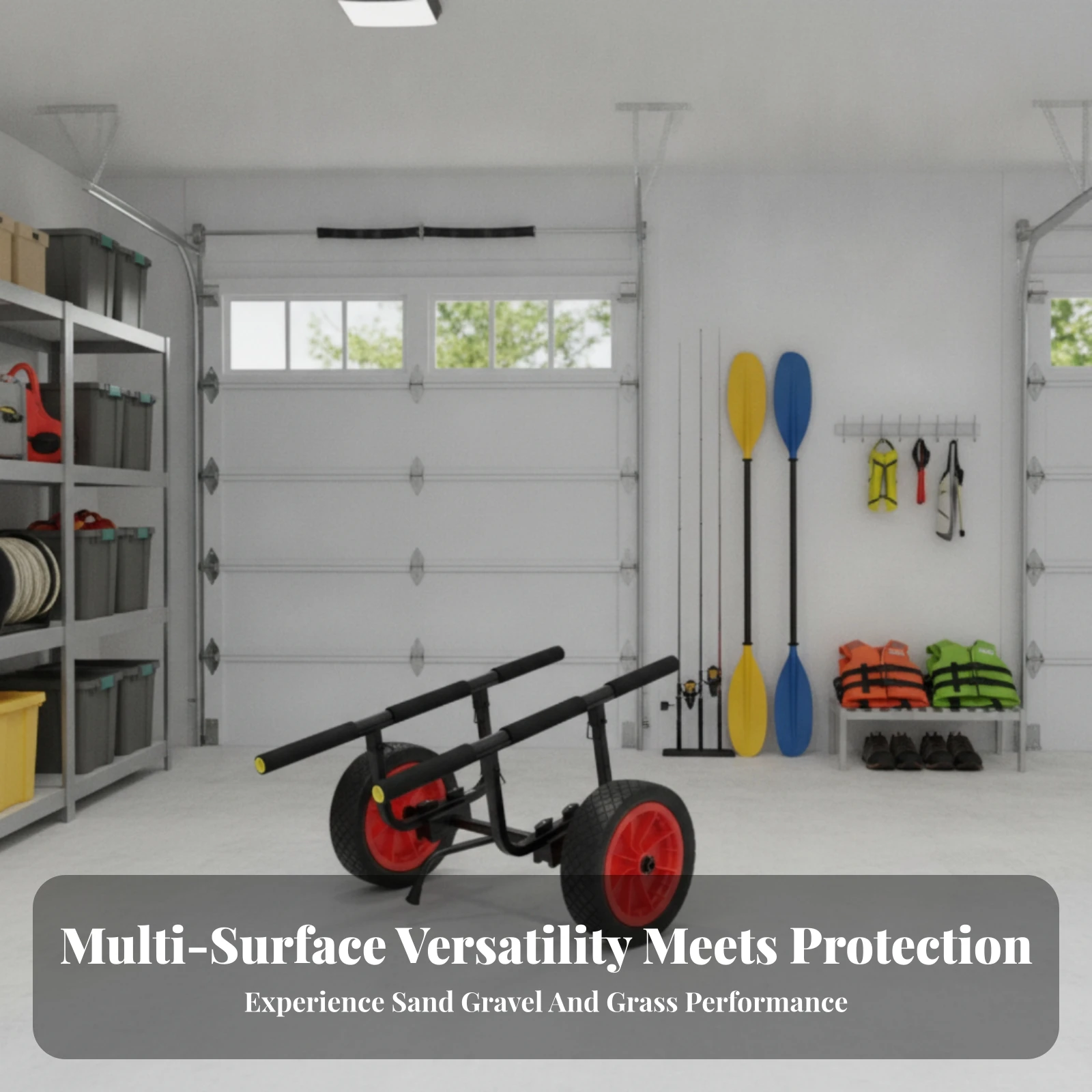 Foldable Kayak Carrier Easy to - Kayak Cart Trolley Carrier Dolly review and price