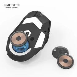 Modulo Mouse Wireless Qi per Logitech G502 X G703 G903 GPW2 G Pro X Superlight Mouse Shell Powerplay ricarica porta apertura moneta