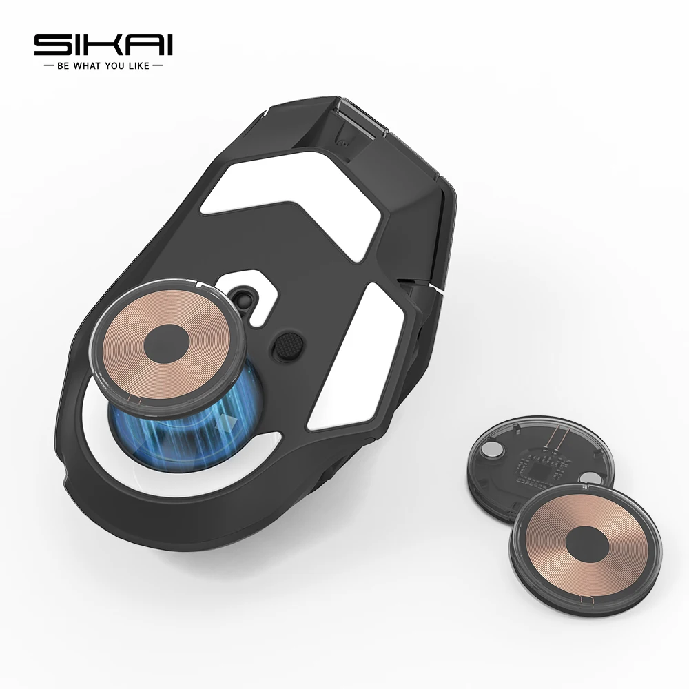 Qi Wireless Charging Module for Logitech G502 X G703 G903 GPW2 G Pro X Superlight Mouse Coin Door Replacement Non Powerplay