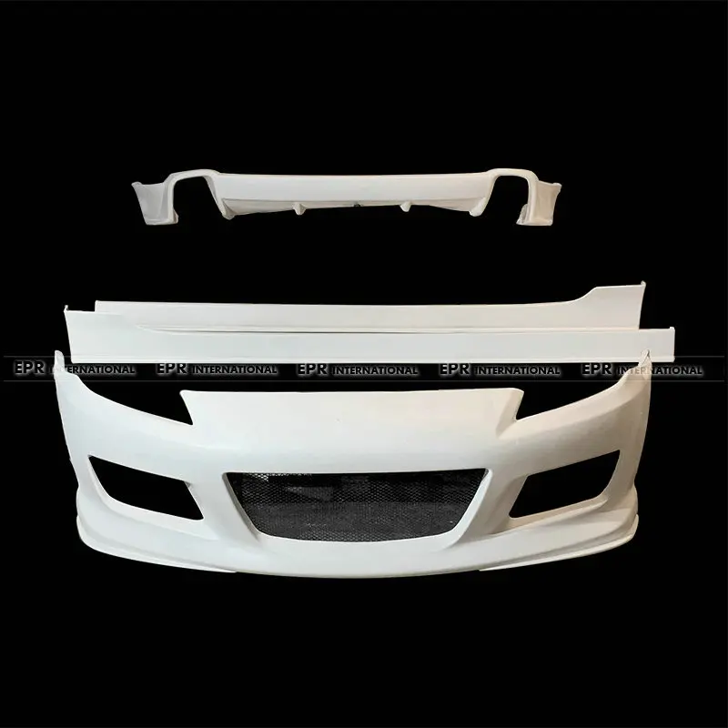 Applicable Mazda RX8 SE3P Late Model Car Exterior Modification Parts MS Style Big Surround Front Bumper Side Skirts Rear Lip