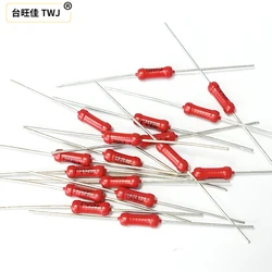 10PCS HVR40HA1204J Resistor de alta tensão 1W 1M 5M10M 20M 30M 22M 50M100M 1GJ Ohmic Thick Film Glass Glazed Film Resistor