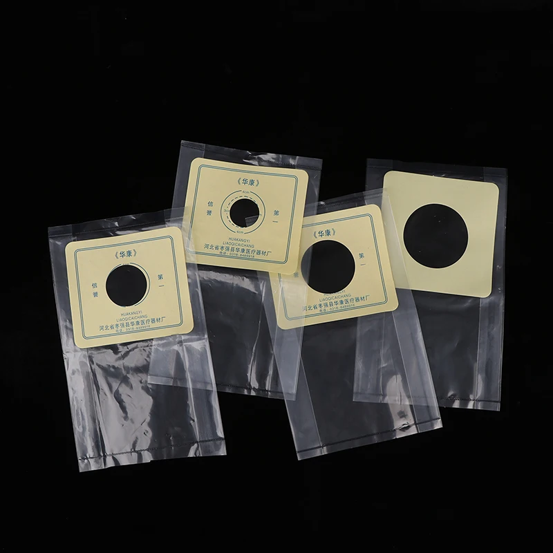 New 50pcs 2.5/3.5/4.5/5.5cm Disposable Drain Valve Colostomy Bags For Adults One-Piece System Ostomy Pouch