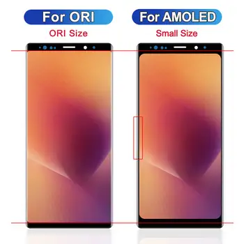 NOVÝ AMOLED displej pro Samsung Galaxy Note9 LCD displej N960F N9600 dotykový displej digitalizátor náhradní sestava s rámečkem 12 nejlepší prodej displej sm n9600 - №3