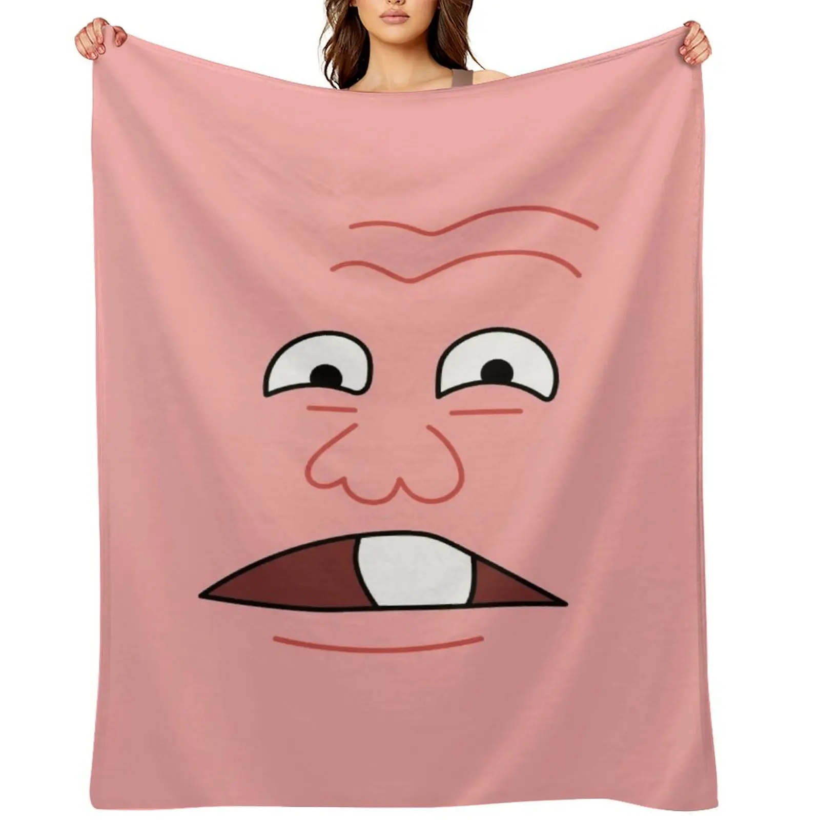 

Who you calling Pinhead - Patrick Throw Blanket Softest Giant Sofa Plush Soft Plaid Blankets