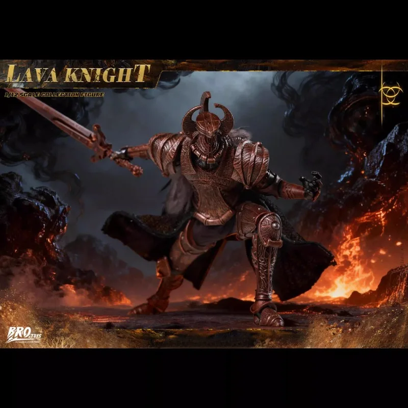 

Pre-Order BROTOYS 1/12 Scale Lava Knight Anime Action Figure Model Doll Toys Hobby Collectible