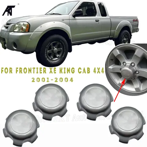 Tesla Model Y 2020-2024, 허브 캡 휠 커버 교체 장식 액세서리 용 4PCS 19 인치 업그레이드 된 Hubcaps 17 닛산 01 - 04 프론티어 XE 킹 캡용 휠 센터 캡 허브, 라이트 실버 센터 캡, 4x4 프론티어 62406B 40315-9Z410, 로트당 4 개