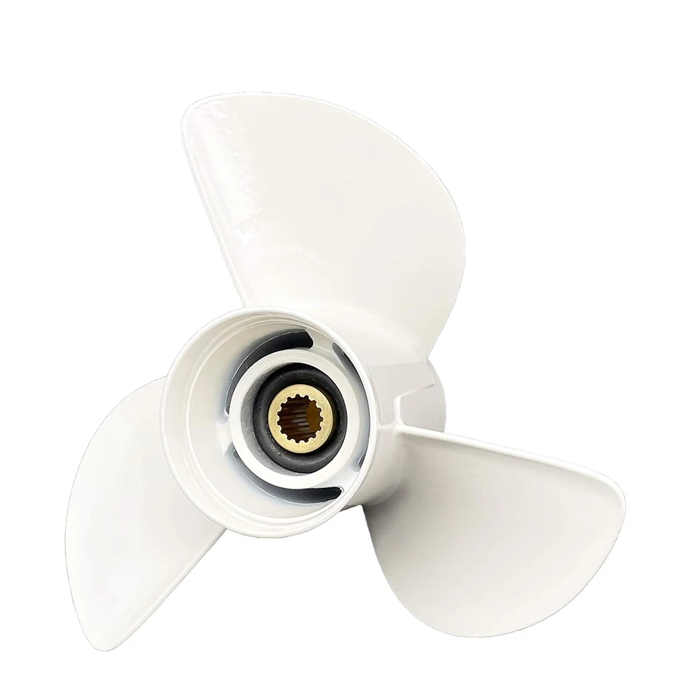 Outboard Propeller 13 1/2 x 14-K Aluminum Propeller For Yamaha 50-130HP Outboard Propeller OEM No.6E5-45958-00-EL