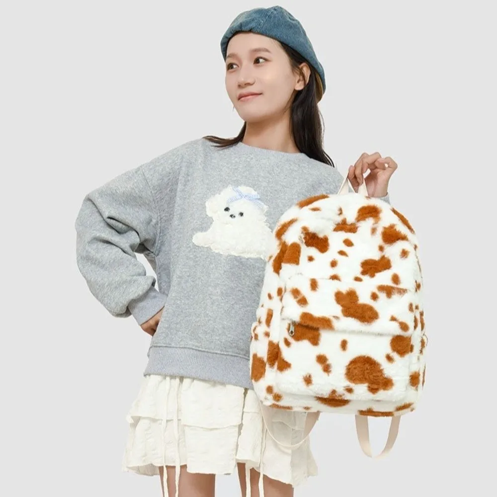 Fashion Winter Backpack Large Capacity Lightweight Shoulder Backpack Cute Casual School Bag Teenagers